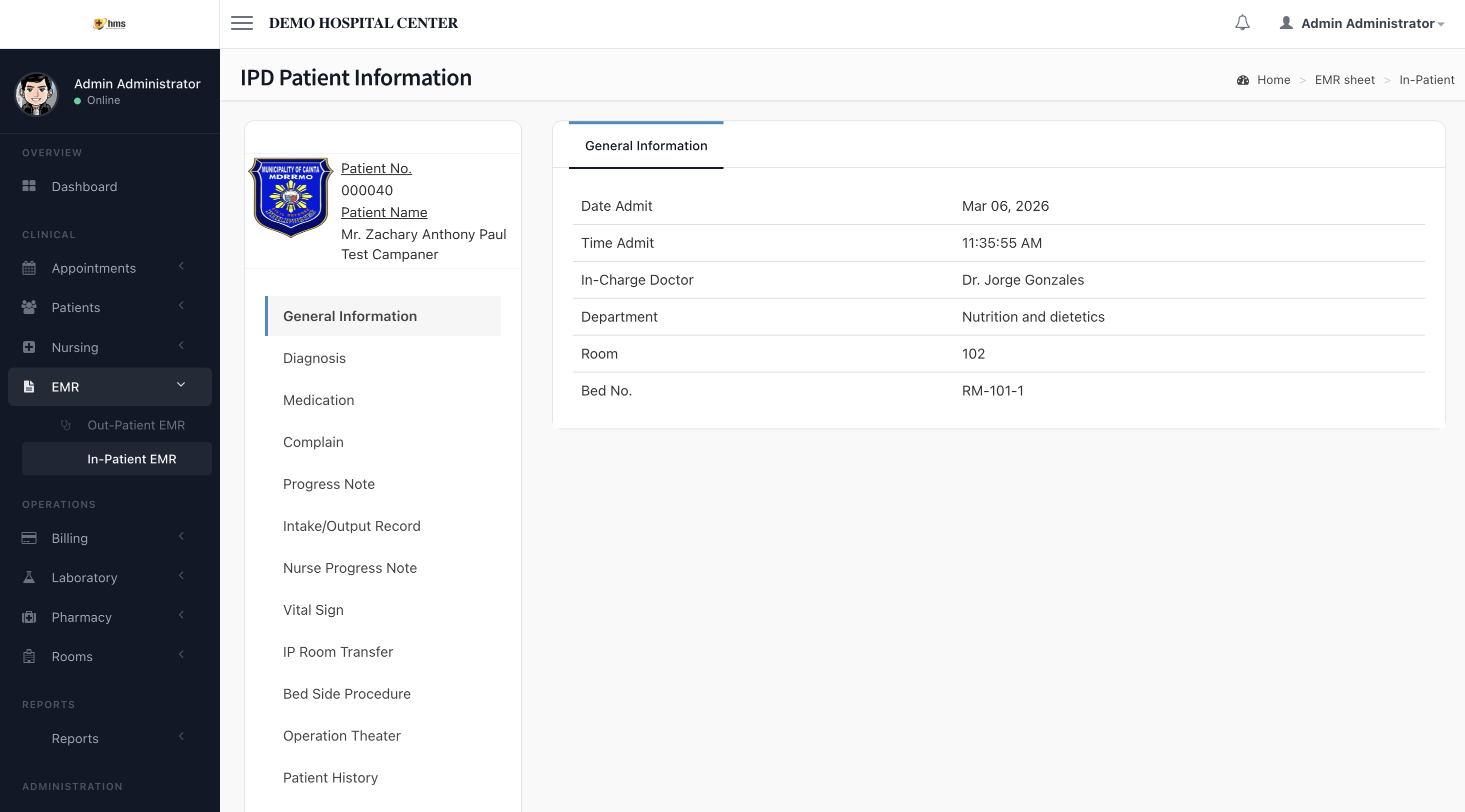 MedixPro HMS Electronic Medical Records