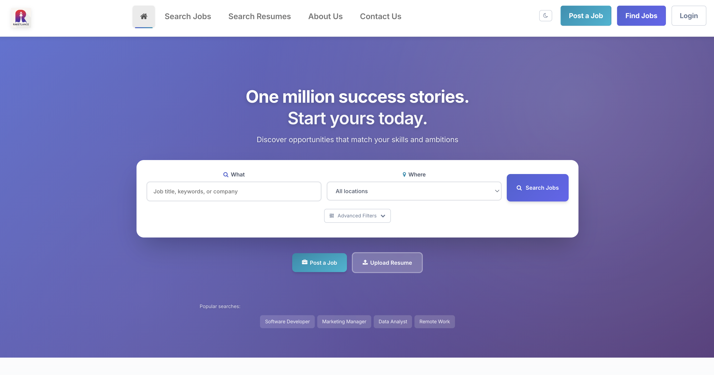 Raketlance [Job Portal Management System]