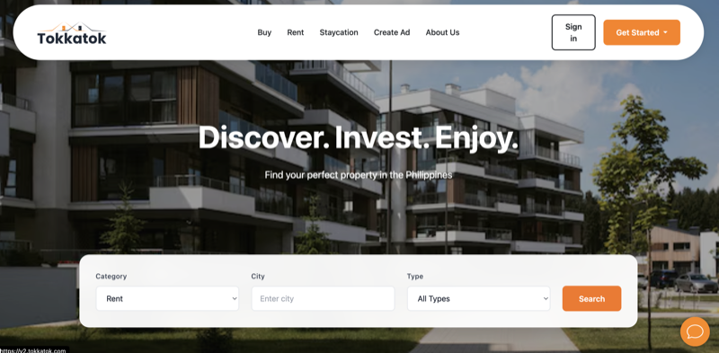 Tokkatok Real Estate Web Application