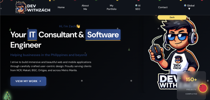 DevWithZach Portfolio Website