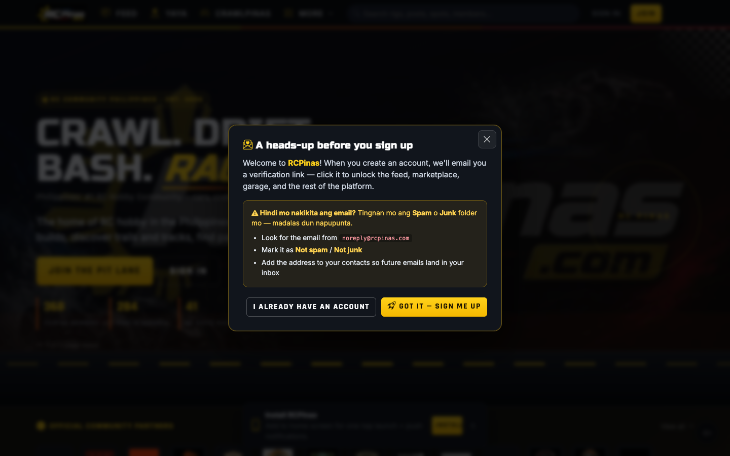RCPinas.com - Philippine RC Community Platform